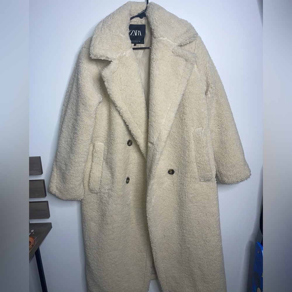 White Teddy Coat